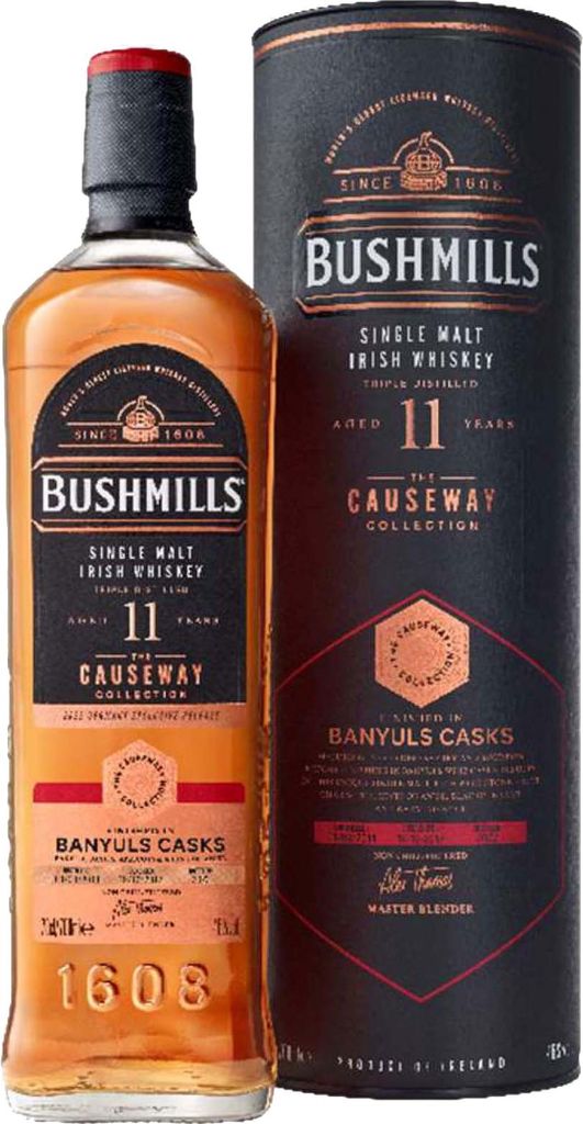 Bushmills 11 Years The Causeway Collection Banyuls Cask + Produktbild 