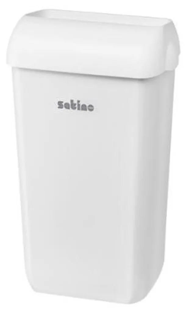 Poubelle Satino 23 litres blanche : l'équipement parfait pour vos locaux