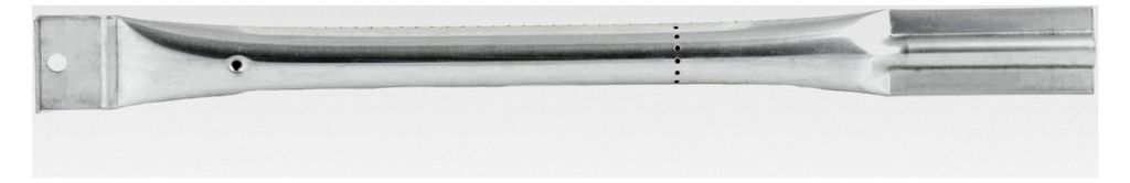 Edelstahl Brenner | 41,7 x 4 cm | Ersatzbrenner für Gasgrill