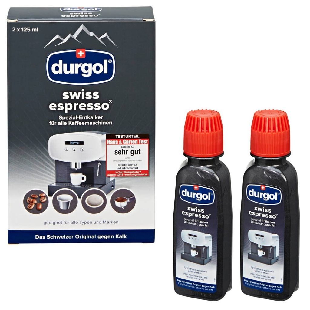 DURGOL Entkalker für Espressomaschinen 2 x 125 ml 2er Pack Produktbild 19