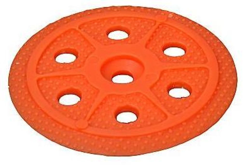 Piastra di plastica, Ø 60 x 5 mm, 100 pz Immagine del prodotto 