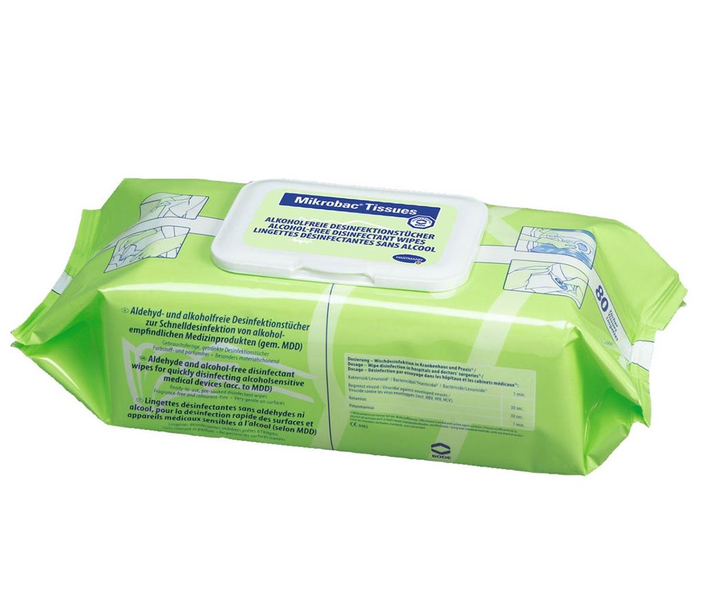 Hartmann dezinfekcia povrchov 80 obrúskov Microbac Obrázok produktu 