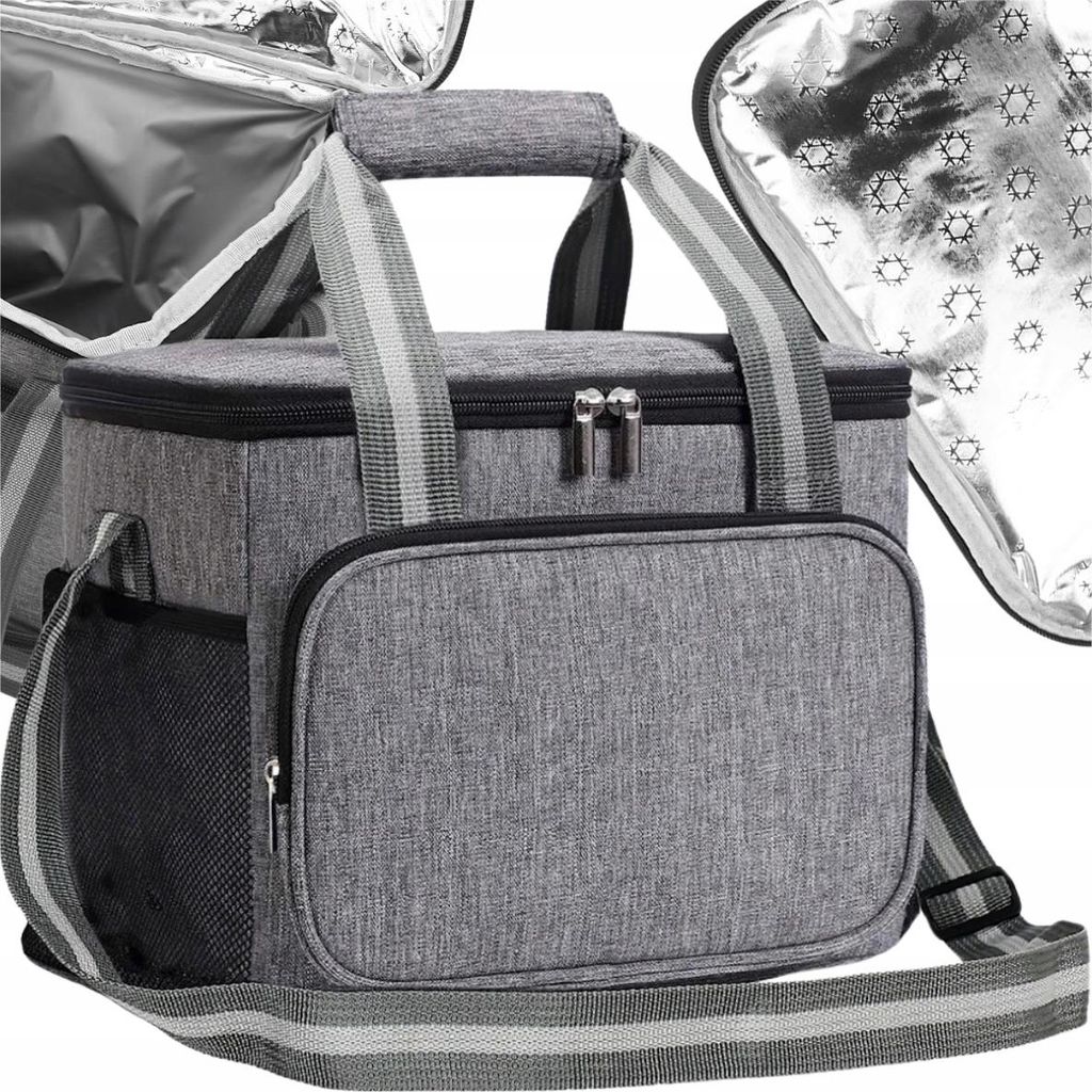 EDIBAZZAR | Thermotasche BREAKFAST LUNCH BOX groß für Frühstücksspeisen und Getränke