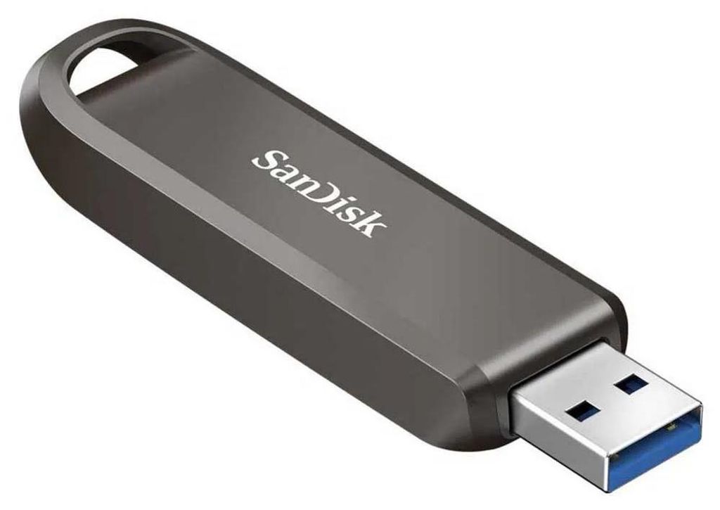 SanDisk Extreme PRO USB-A, 1 TB, USB Typ-A, 3.2 Gen 2 (3.1 Gen 2), 1000 MB/s, Ohne Deckel, Schwarz