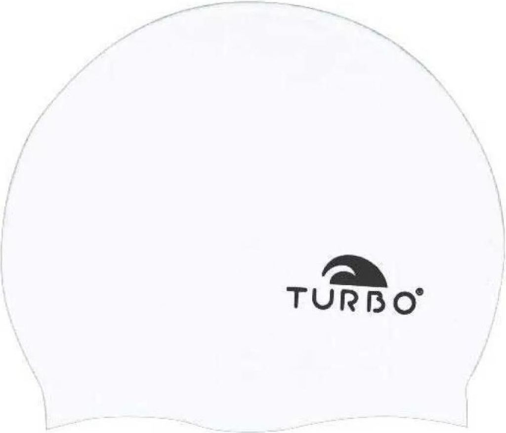 Turbo Silicone Badekappe Weiß  Weiß One Size Produktbild 