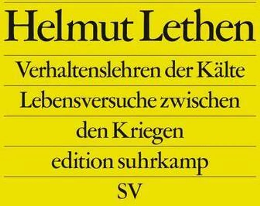 Comprendre l'Aliénation Moderne via Verhaltenslehren der Kälte de Lethen