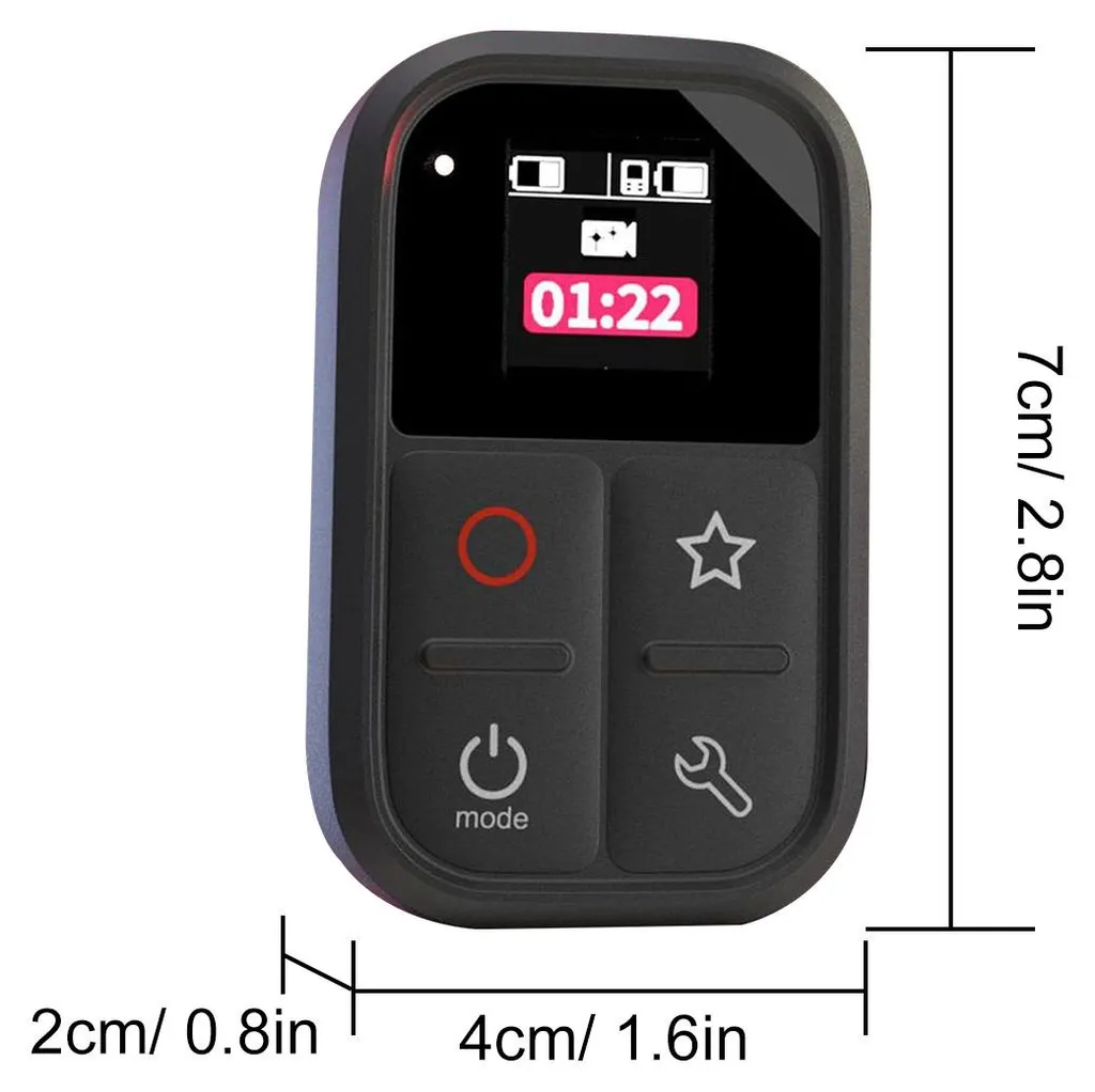 YSG05A Télécommande Connectée Écran Couleur pour Insta360 Caméras Action - 7