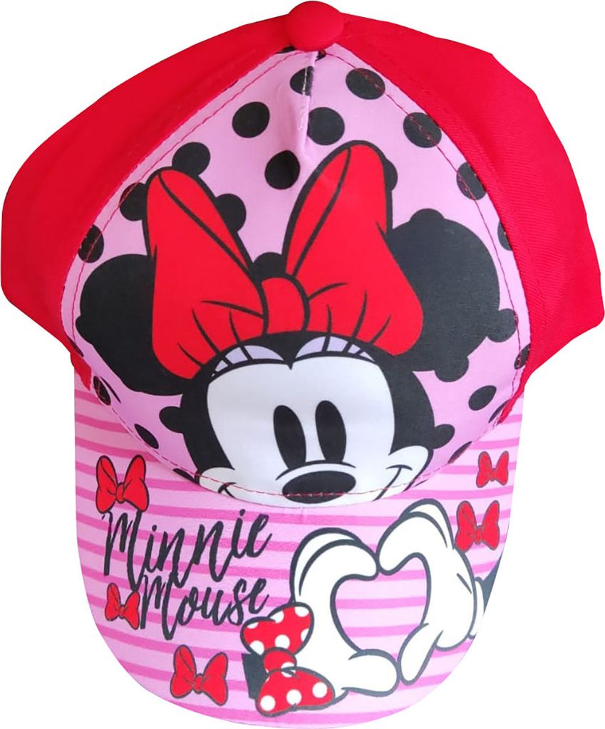 Disney Minnie Maus Kappe Base Cape Mütze Minnie Mouse Produktbild 