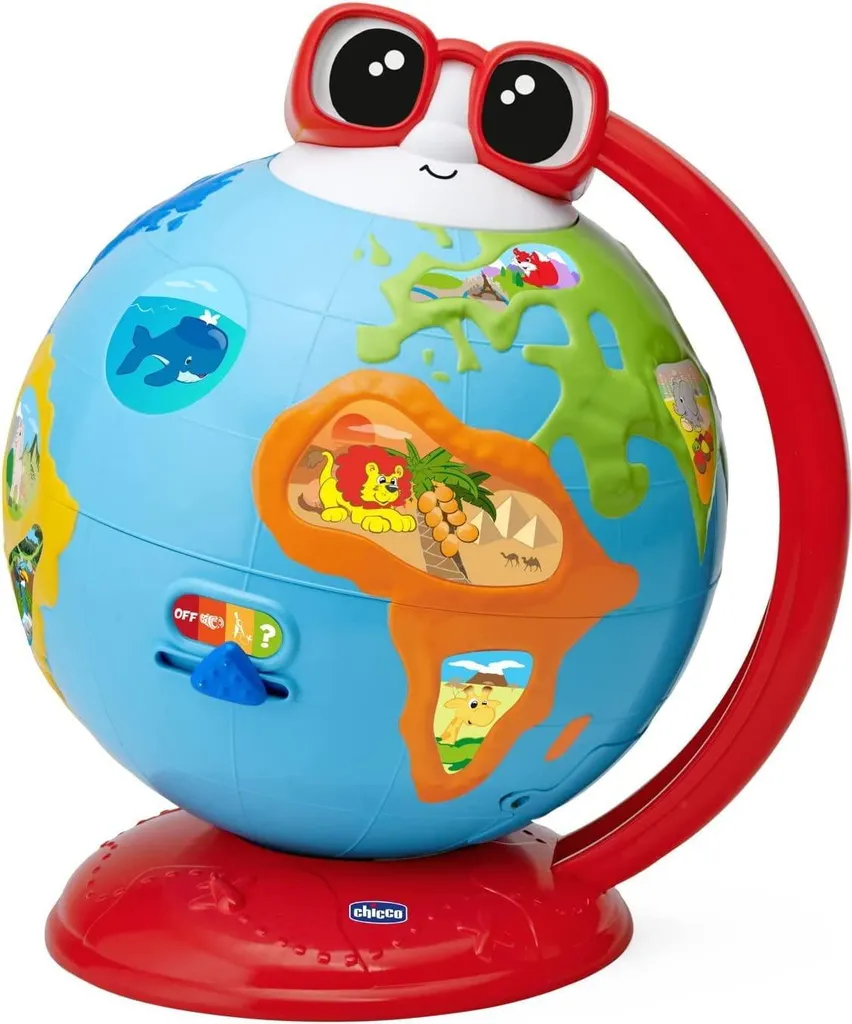 Chicco 11207000680 Jouet éducatif bilingue avec sons et lumières