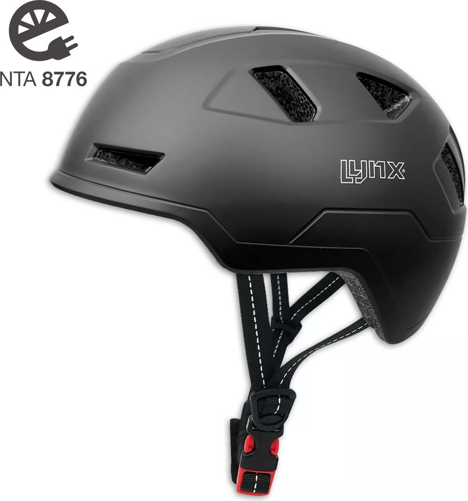 Lynx City Pro scooter- en fietshelm, NTA8776, zwart, Productafbeelding 