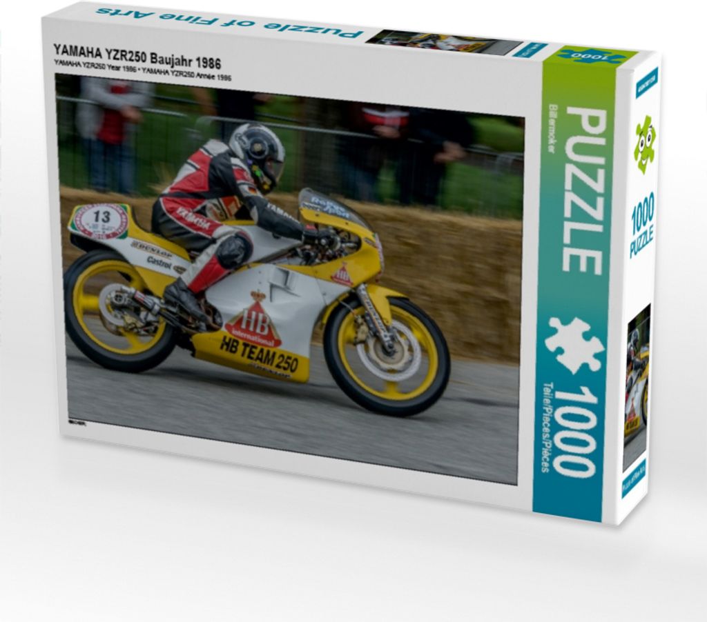 Calvendo YAMAHA YZR250 Baujahr 1986 - Foto-Puzzle, 1000 Stück(e), andere, 14 Jahr(e)