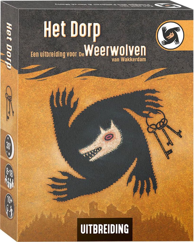 Asmodee Kartenspiel Erweiterung Die Werwölfe von Düsterwald Das Dorf