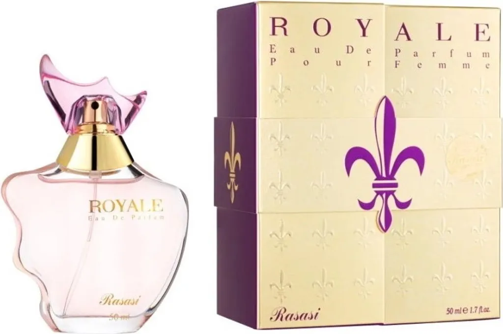 Rasasi Royale Pour Femme 50ml - Parfum Tenue Longue pour Journée Active