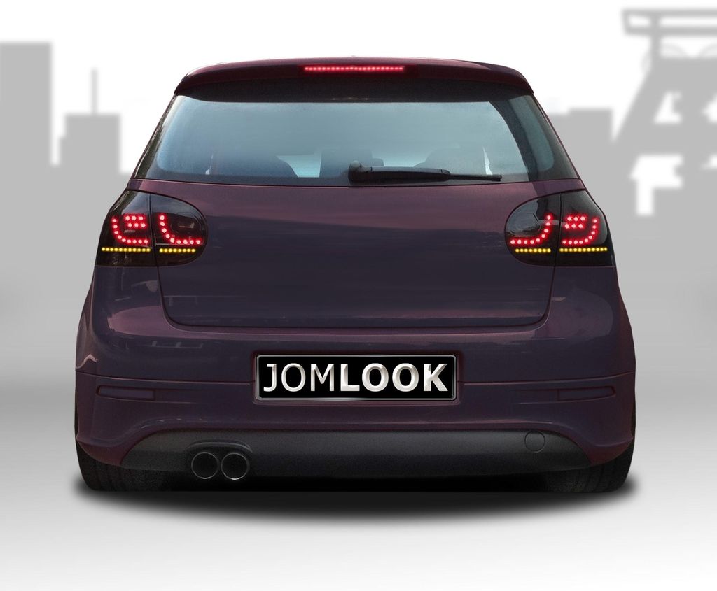 Original JOM URBAN LED Rückleuchten Schwarz Smoke SET für Produktbild 