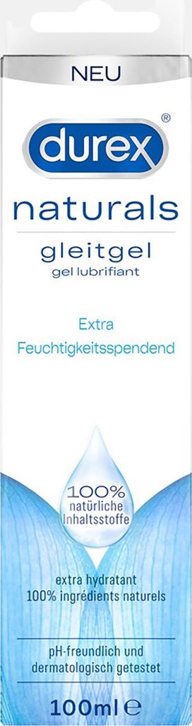 Durex Naturals Extra Feuchtigkeitsspendend Gleitgel, 100 Produktbild 