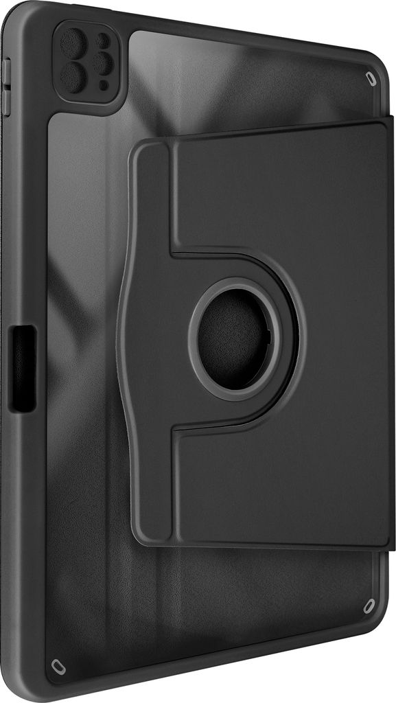 Avizar, Hülle für iPad Pro 13' 2024 Drehfunktion mit Kameraabdeckung, Schwarz