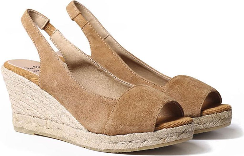 Toni Pons Monza-a Espadrille-keilsandalen Braun EU 38 Damen Braun EU 38