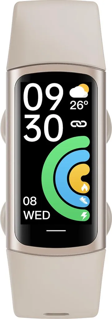 Smart Watch C38 Beige: Tracker Fitness e Salute per Android e iOS - 6
