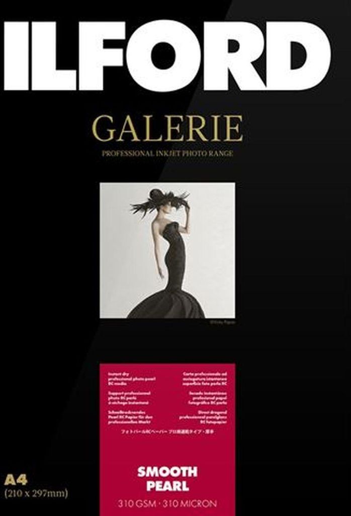 ILFORD GALERIE Glattes Perlmuttpapier 310 g/m² A4 100 Blatt Produktbild 