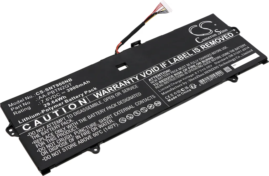 Batterie Haute Capacité Samsung Notebook 9 N 900X3N-K06 Lithium-Polymère