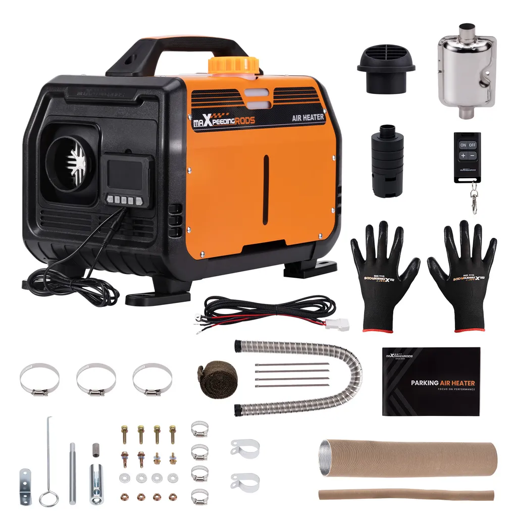 Chauffage Diesel 5KW 12V avec Écran LCD et Contrôle Bluetooth App pour Camion