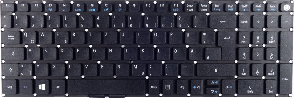 Tradebit Laptop-Tastatur für Lenovo Aspire A515-51 A515-51G Produktbild 