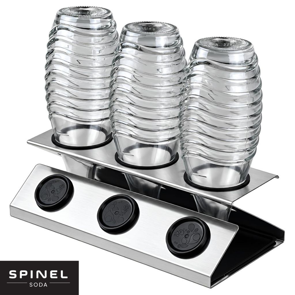 Spinel Soda Abtropfständer SodaStream Crystal Flaschen Produktbild 