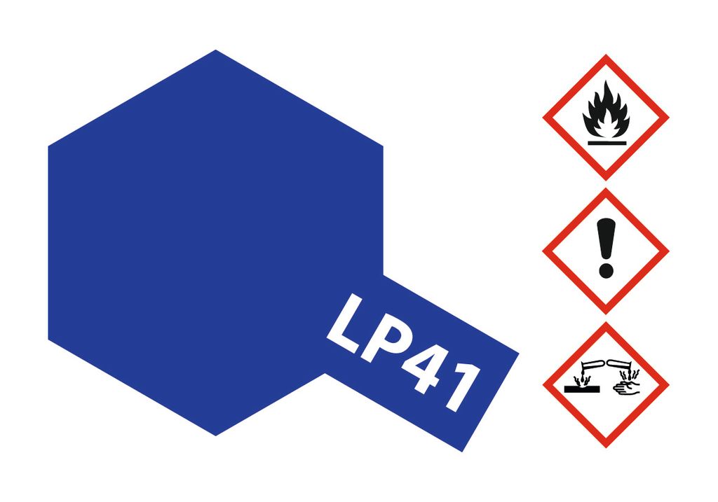 LP-41 Mica Blau glzd. 10ml Kunstharzfarben