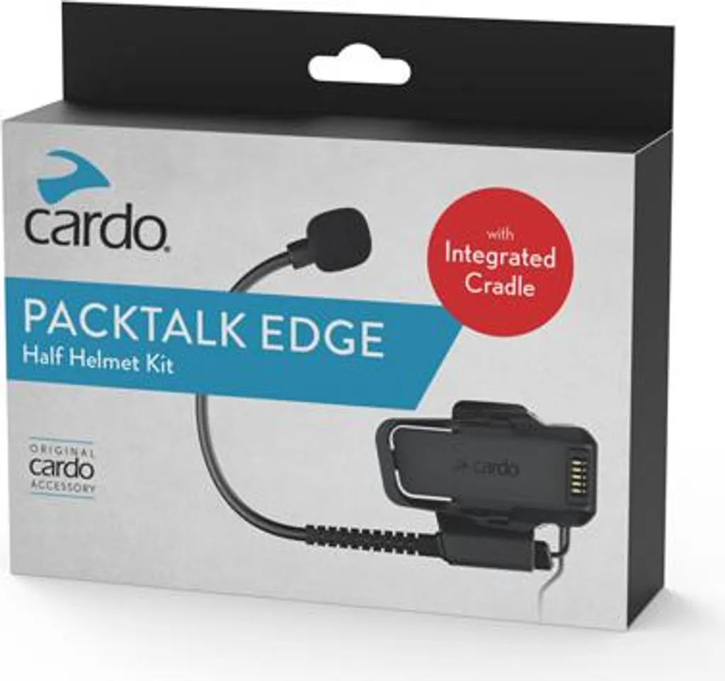 Support Cardo Packtalk Edge Casque Jet CSACC00022 - Micro Perche Anti-Bruit
