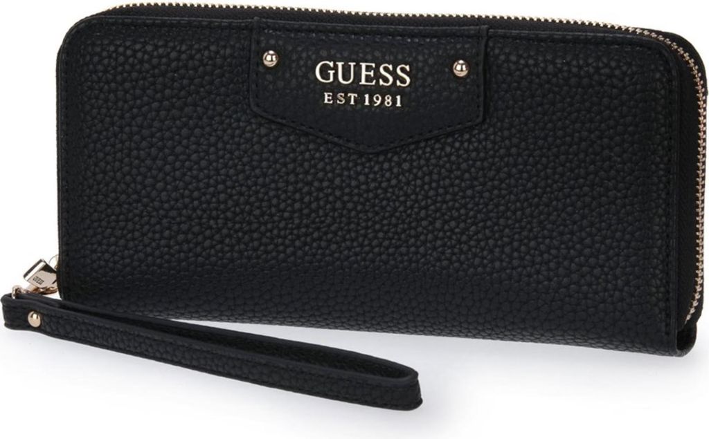 GUESS Damen Portemonnaie Eco Brenton Black