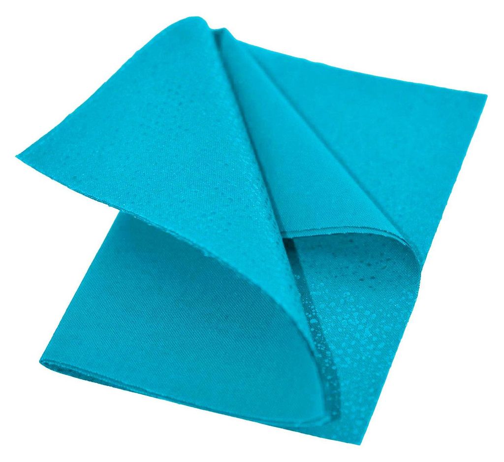 3 zuschneidbarer Flicken aus Baumwolle zum aufbügeln 15 x 20cm , himmelblau
