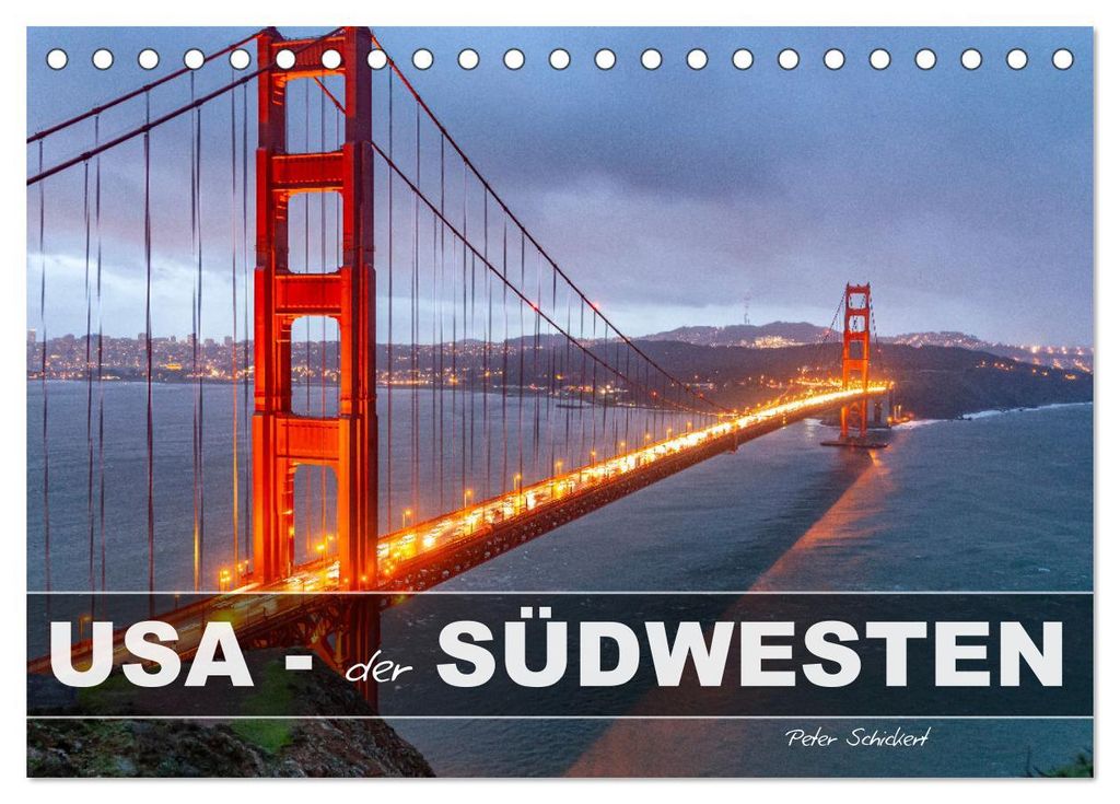 USA - Der Südwesten (Tischkalender 2027 DIN A5 quer), CALVENDO Monatskalender