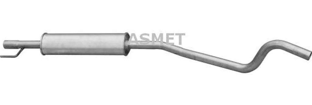 Silencieux central ASMET 5179 OE 5852299 pour Opel Astra G et Astra H