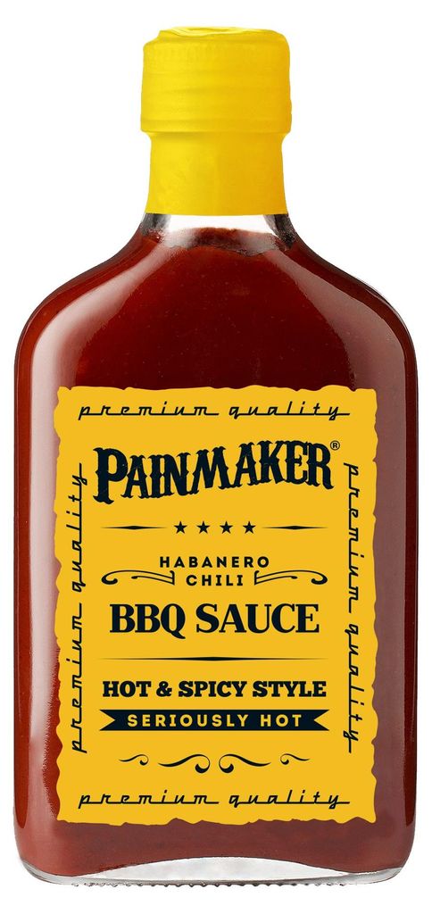 Painmaker Habanero Chili BBQ Sauce für Gegrilltes Produktbild 