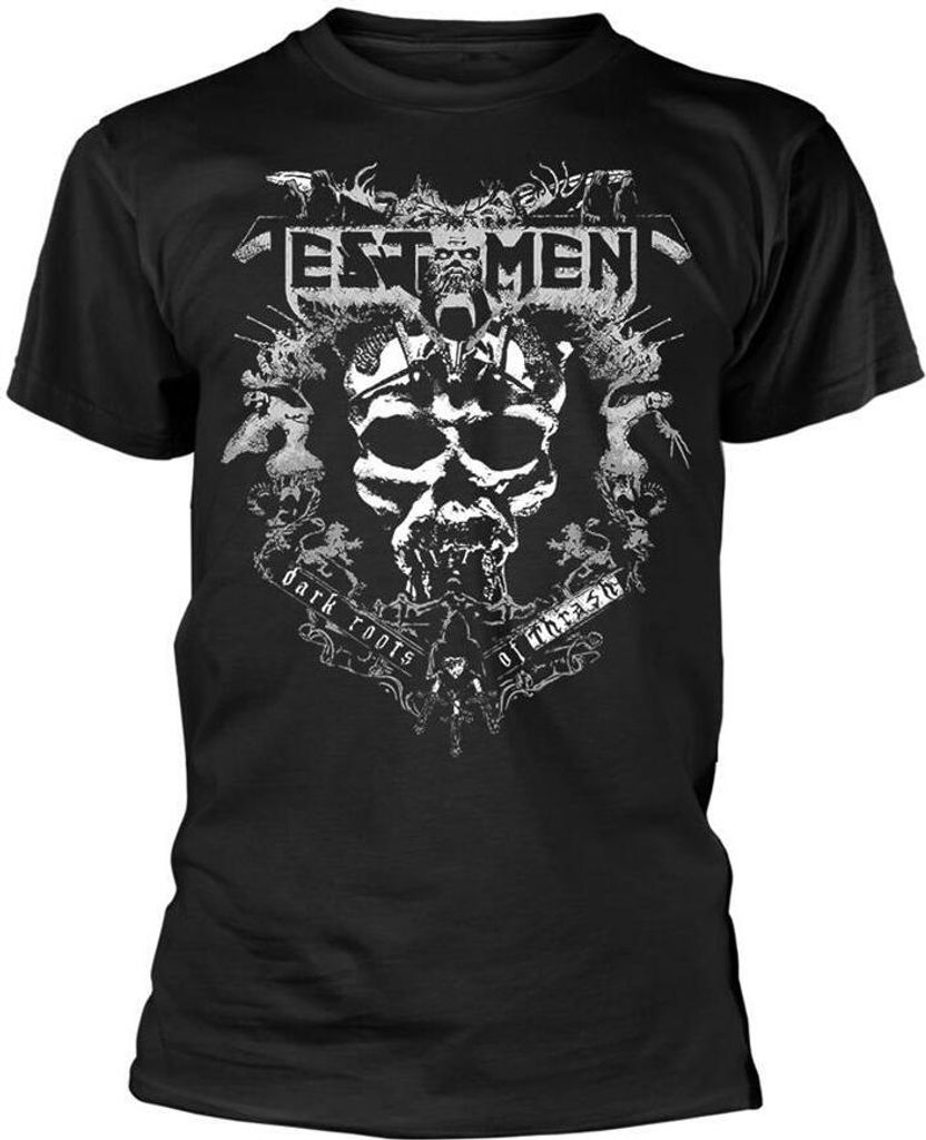 Testament - "Dark Roots Of Thrash" T-Shirt für Herren/Damen Uni PH2817 (M) (Schwarz)