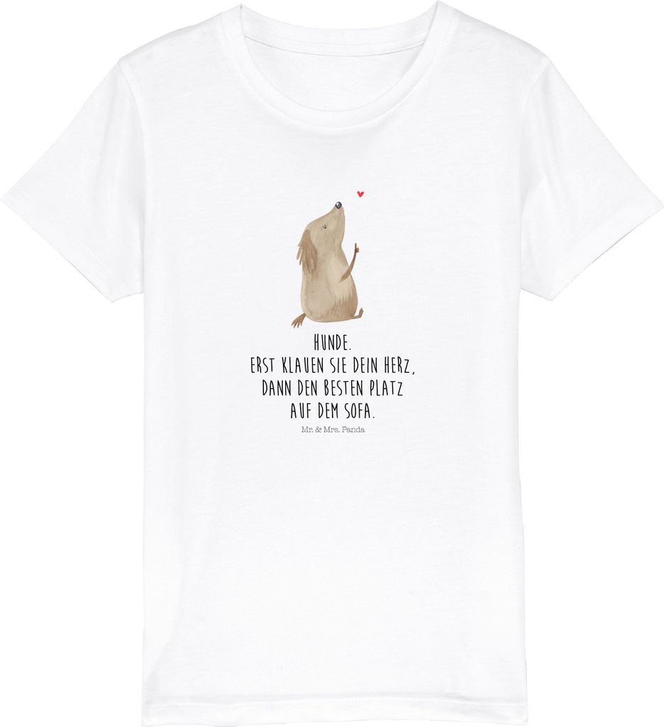 Mr. & Mrs. Panda Kleinkinder T-Shirt Hund Liebe 3-4 Jahre Produktbild 