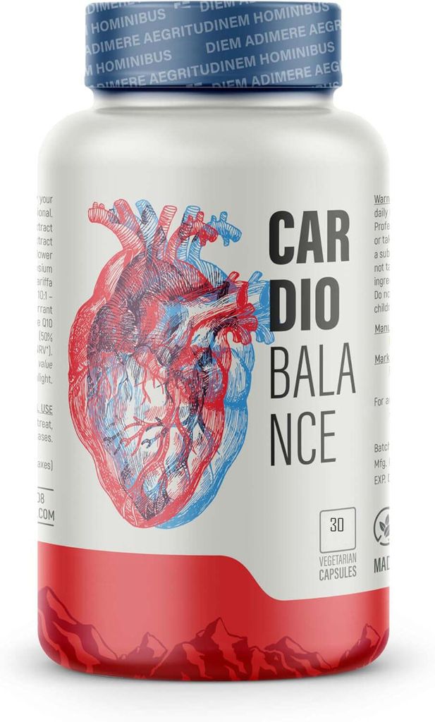 Cardio BalanceAktiv – Natürliche Pflanzenkapseln für den Alltag (30 Kapseln)