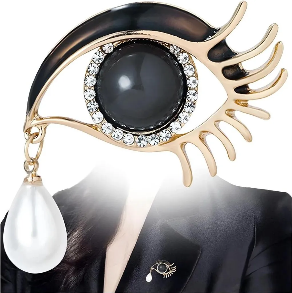 Spilla a Goccia Camerazar Angel Eye: Tendenza Perla e Zirconi 2026