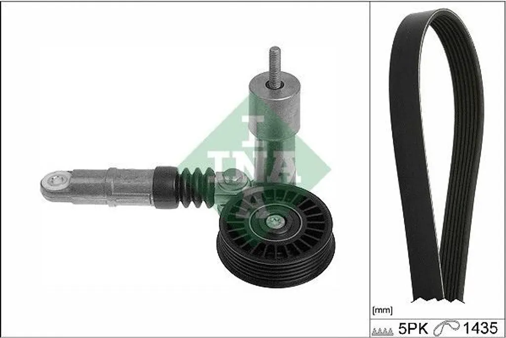 Ensemble de Courroies Multibrins VW 1.9 TDI - Kit de Rechange Fiable