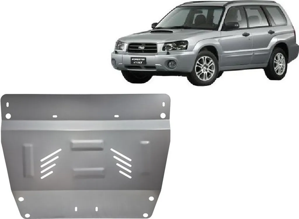 Protection de carter en aluminium 4mm pour Subaru Forester ultra résistant
