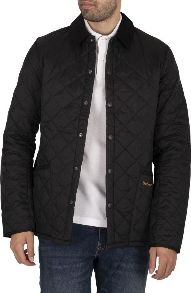 Barbour Heritage Liddesdale Quiltjacke, Schwarz XL