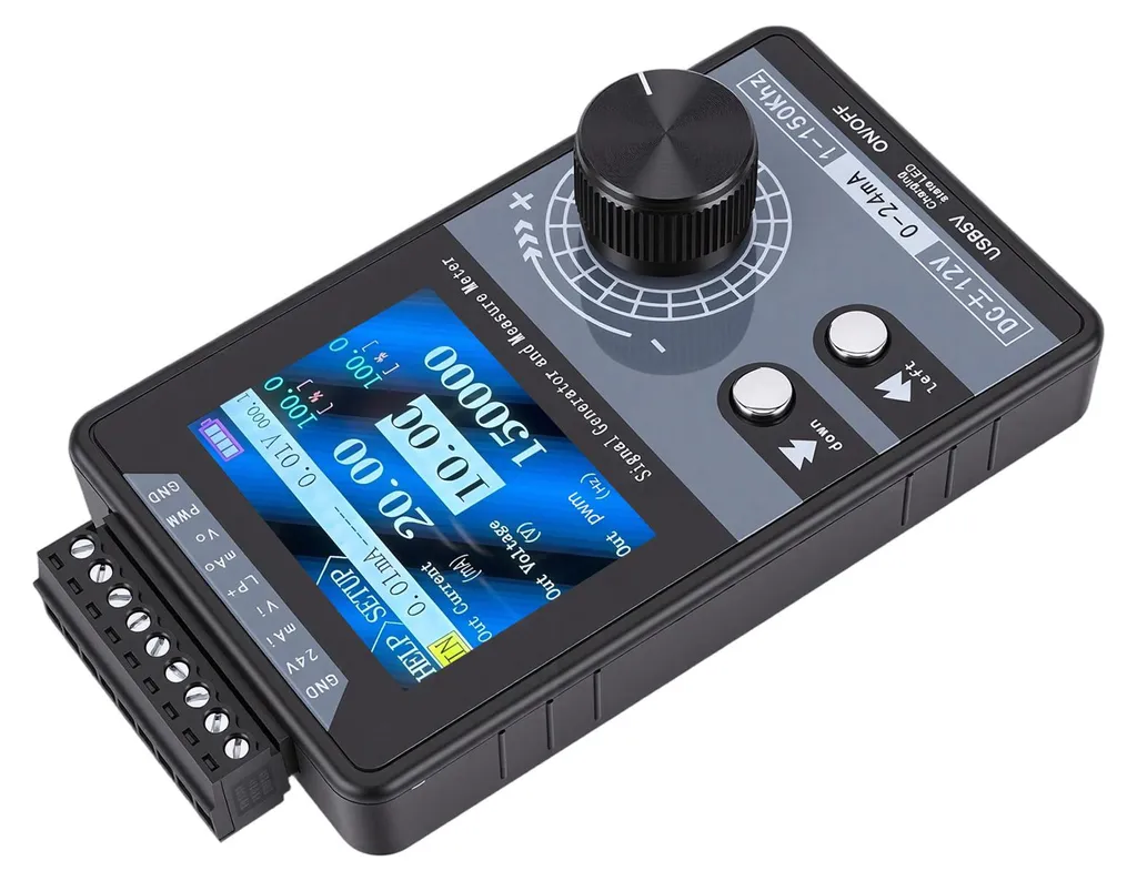 Simulateur 4-20mA et PWM : solution pour dépannage API et test LED