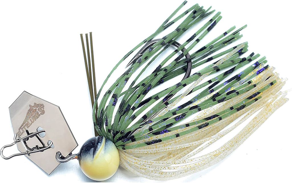 BIM Roaring Lion Bladed Jig Chatter Bait Black Gill 5g