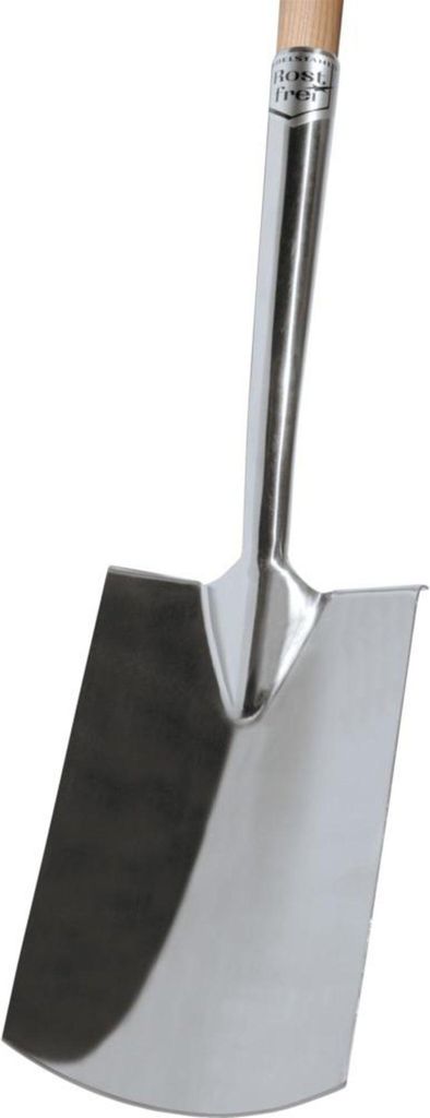 Idealspaten Gärtnerspaten Edelstahl Gr. 2 T-Stiel Produktbild 