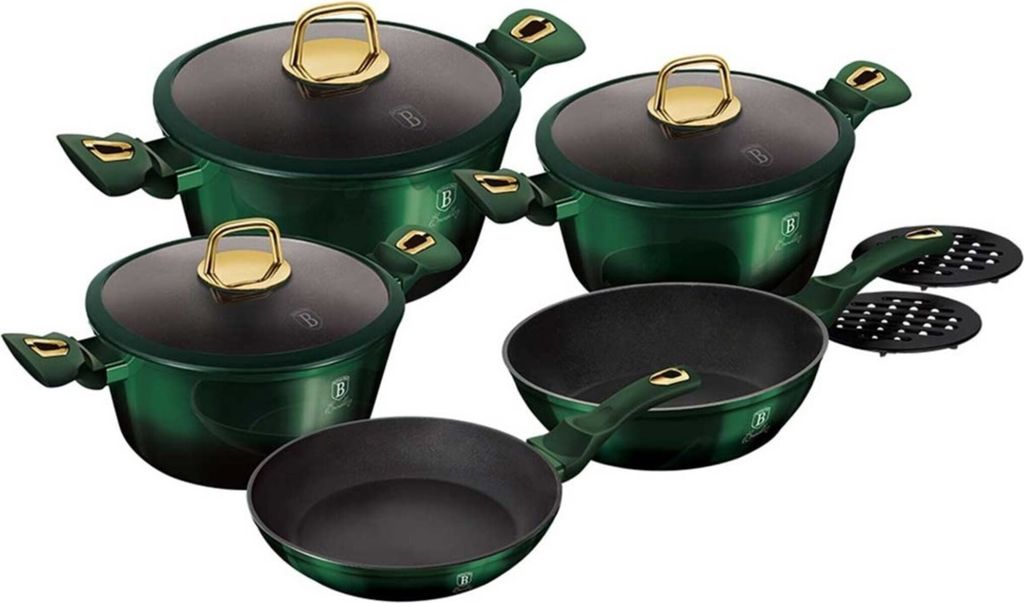 Berlinger Haus garnki 10 elementów Metallic Emerald BH6065 Zdjęcie produktu