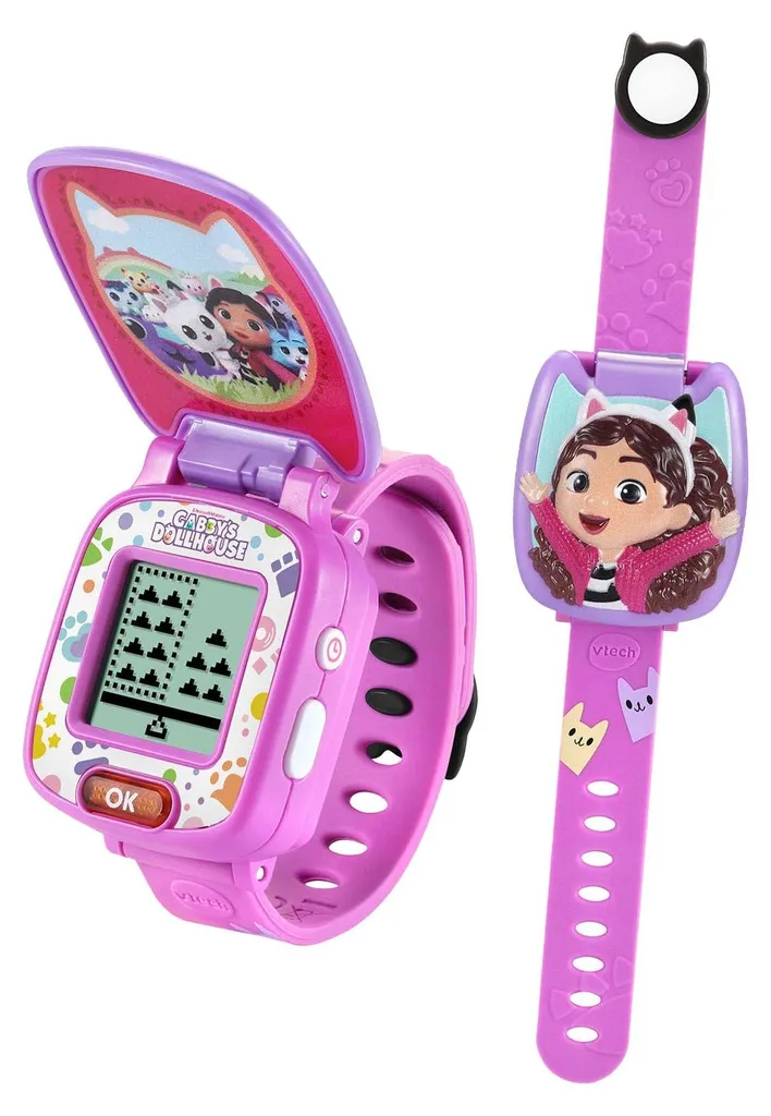 Montre d'apprentissage Gabby VTech Multicolore avec Jeux et Alarme Enfant