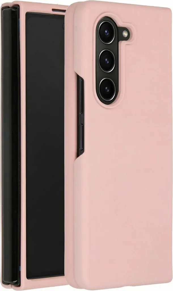 Accezz Liquid Silicone Case Samsung Galaxy Z Fold 5 - Rosa