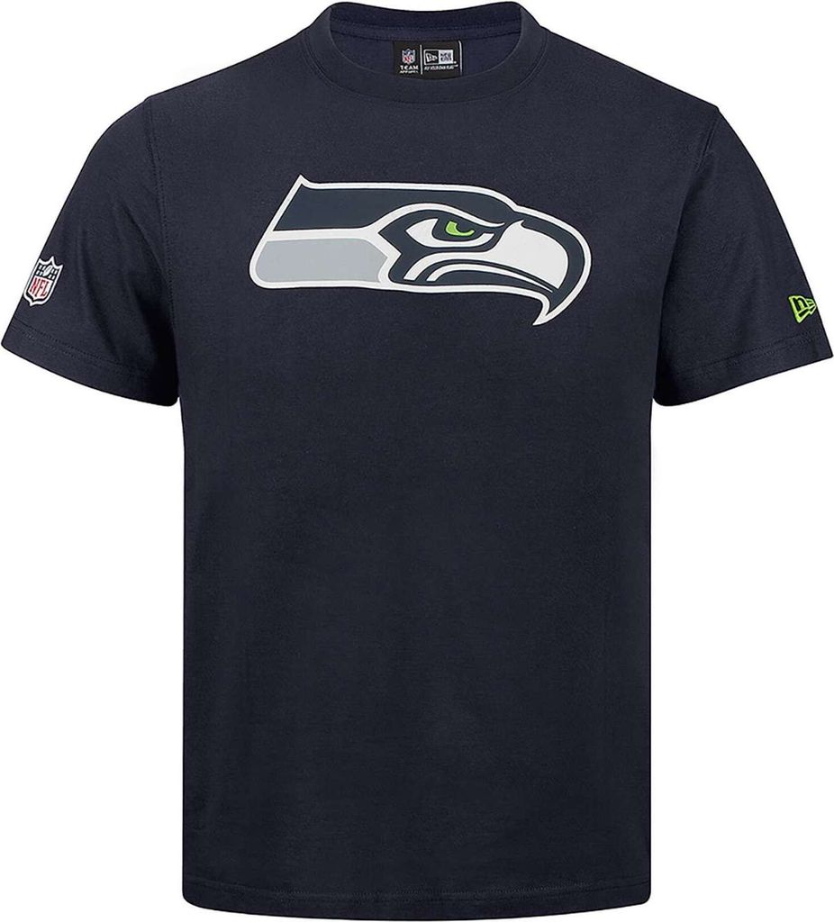 New Era Team Logo Tee Seattle Seahawks Herren T-Shirt Blau XXL