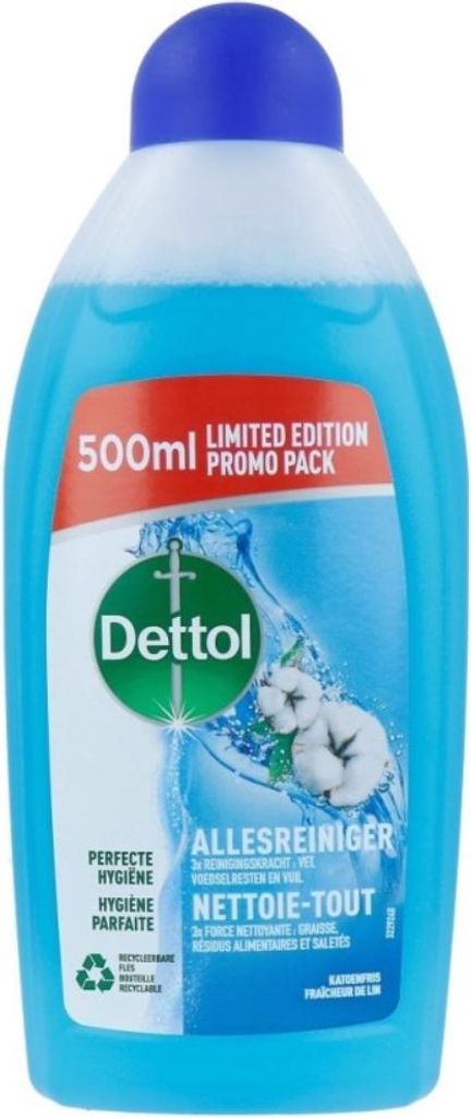 Dettol Power & Fresh Allzweckreiniger Baumwolle Fresh 500 ml - 1 Stück