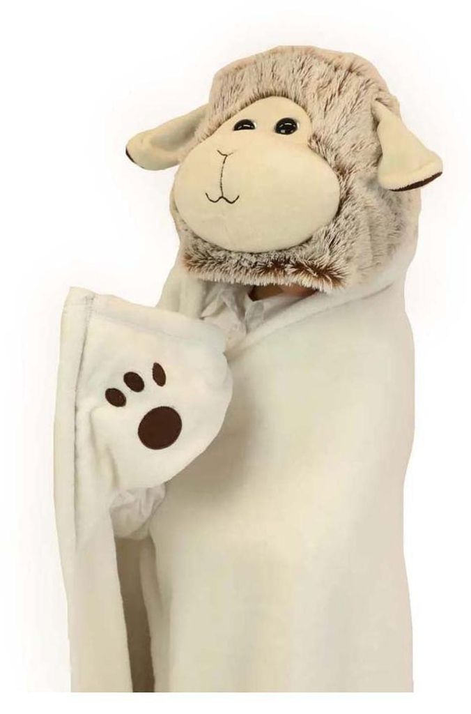 Knuffelzachte Noxxiez BL805 schap-slaapmuts voor kinderen Productafbeelding 